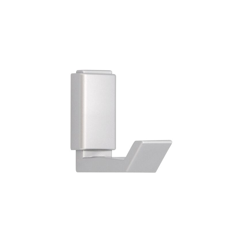 Kleiderhaken aus Aluminium, weiß
