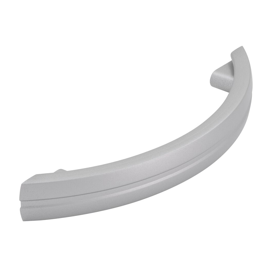 Weißaluminiumfarbener Möbelgriff