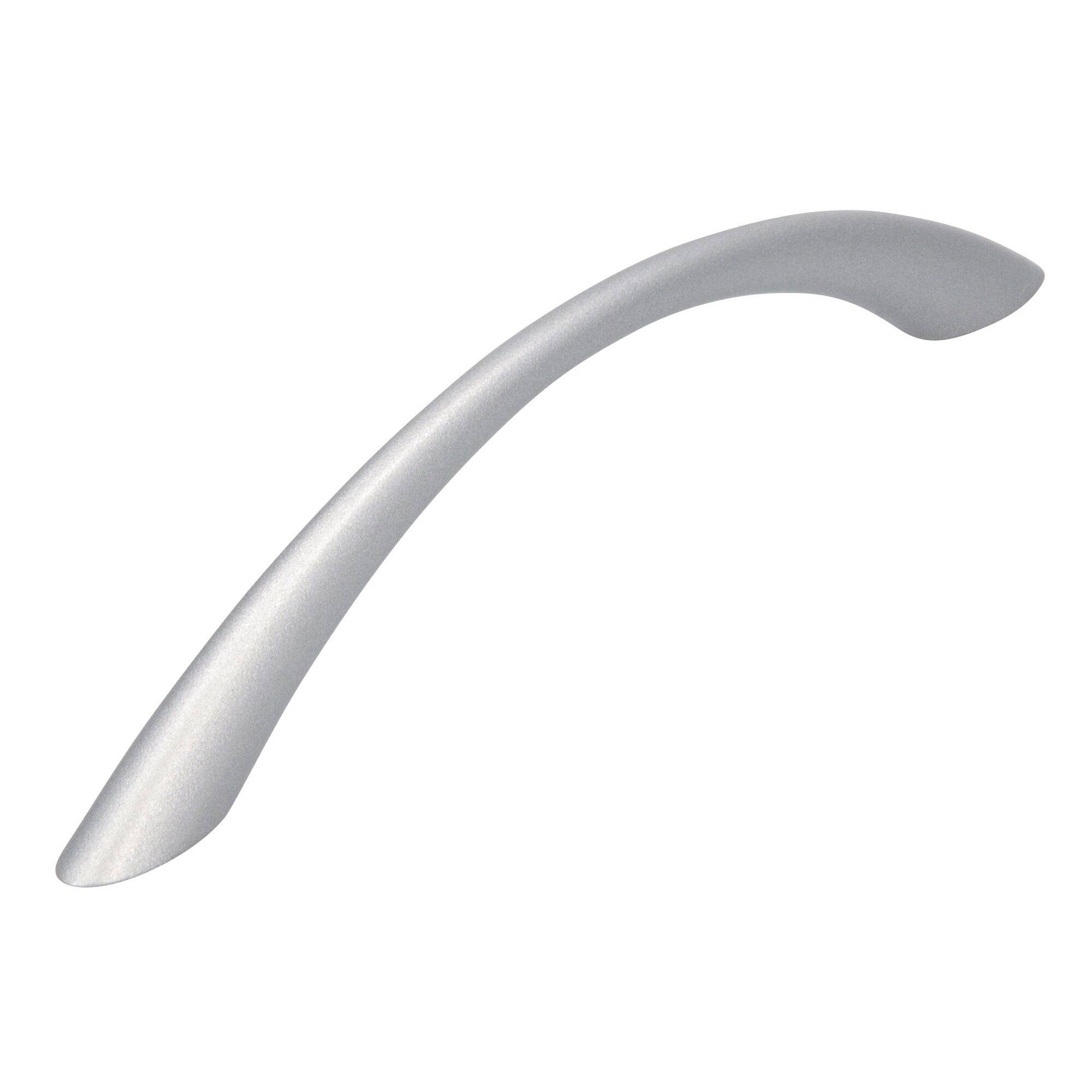 Silberfarbener Möbelgriff