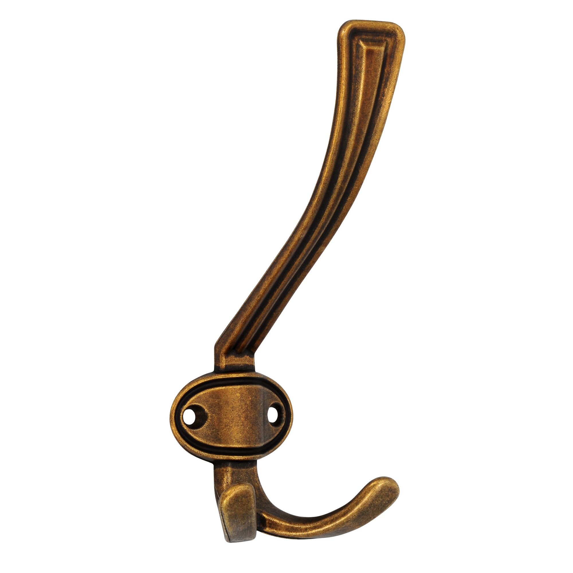 Altmessingfarbener Haken