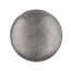 Runder Knopf in Altsilber