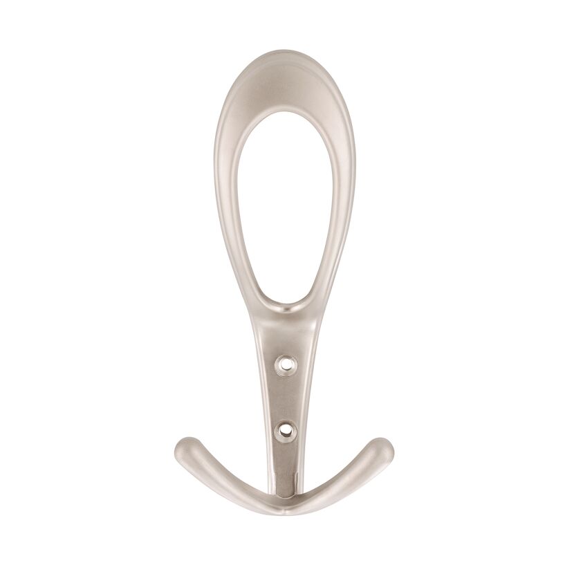 Garderobe Kleiderhaken matt vernickelt