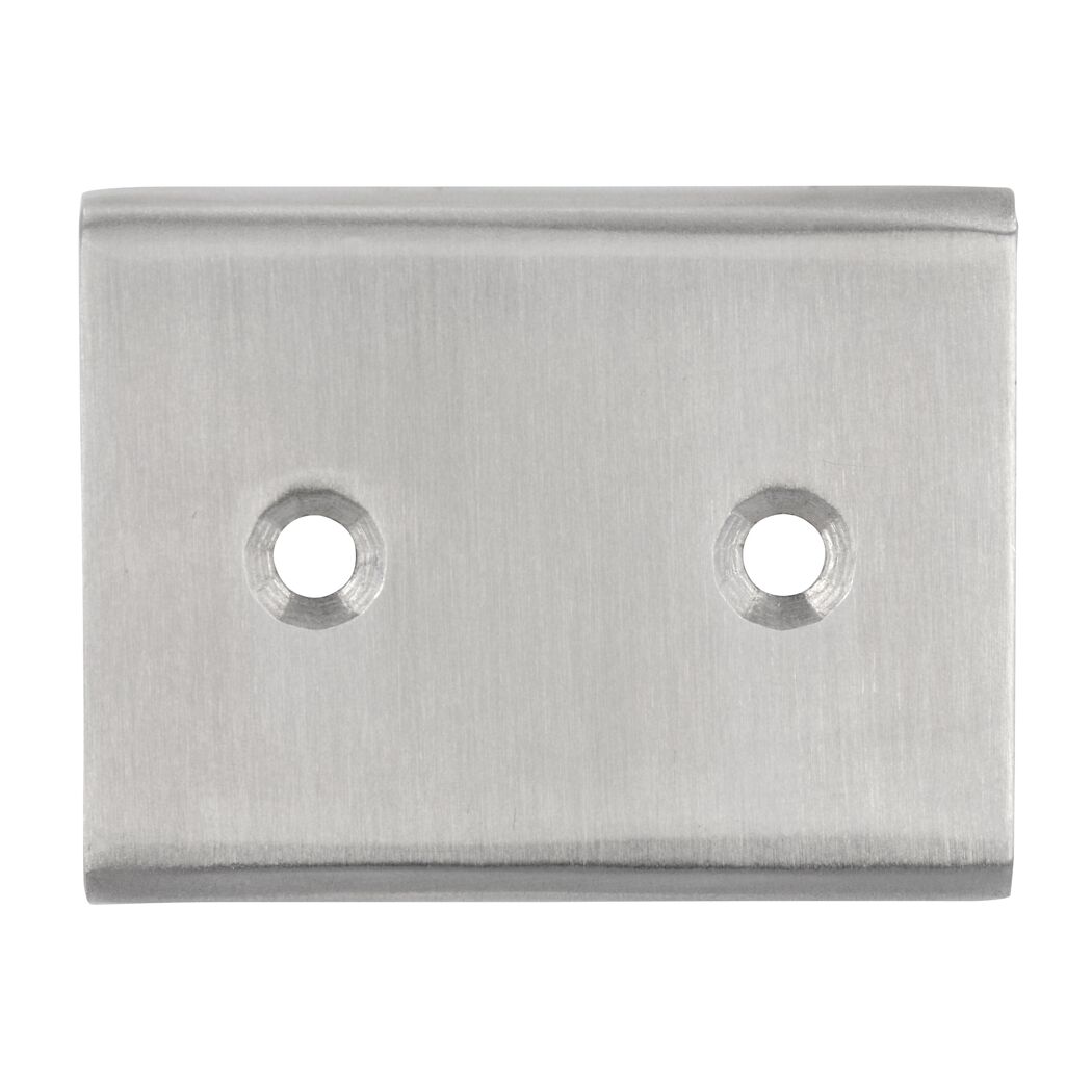 Metallplatte mit zwei Löchern