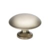 Runder Möbelknopf, Nickel matt