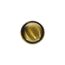 Messingfarbener Knopf