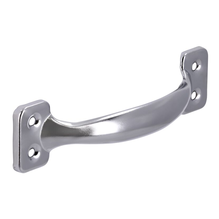 Metallgriff, verchromt poliert