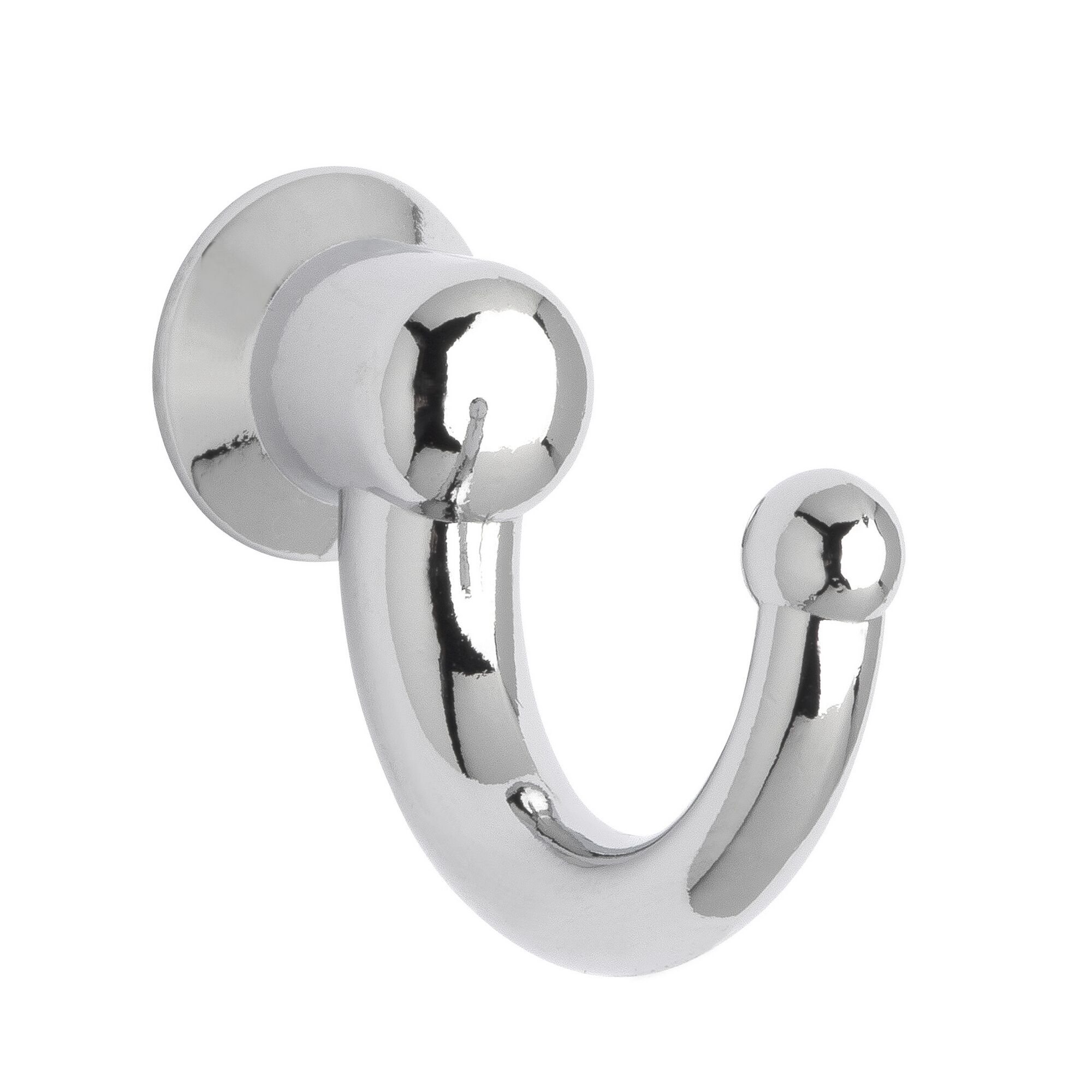 Chromglänzender Haken