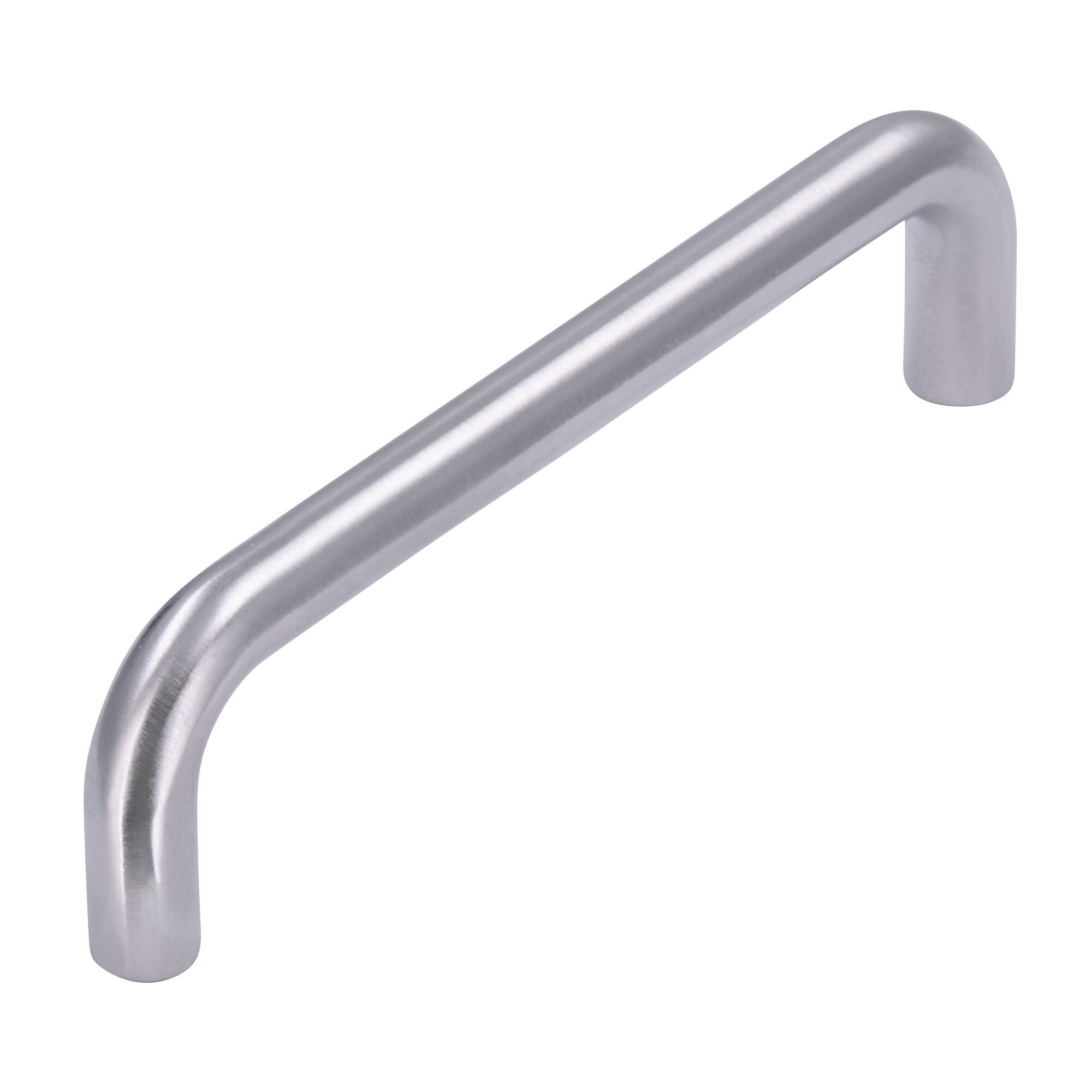Metallgriff, verchromt, fein geschliffen