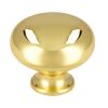 Goldfarbener Möbelknopf