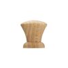 Heller Holzknopf