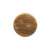 Runder, naturfarbener Holzknopf