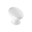 Verkleinertes Bild von Möbelknopf Porzellan weiß