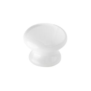 Möbelknopf Porzellan weiß Ø 39 mm