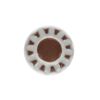 Knopf TR01-37TK2 natur weiß