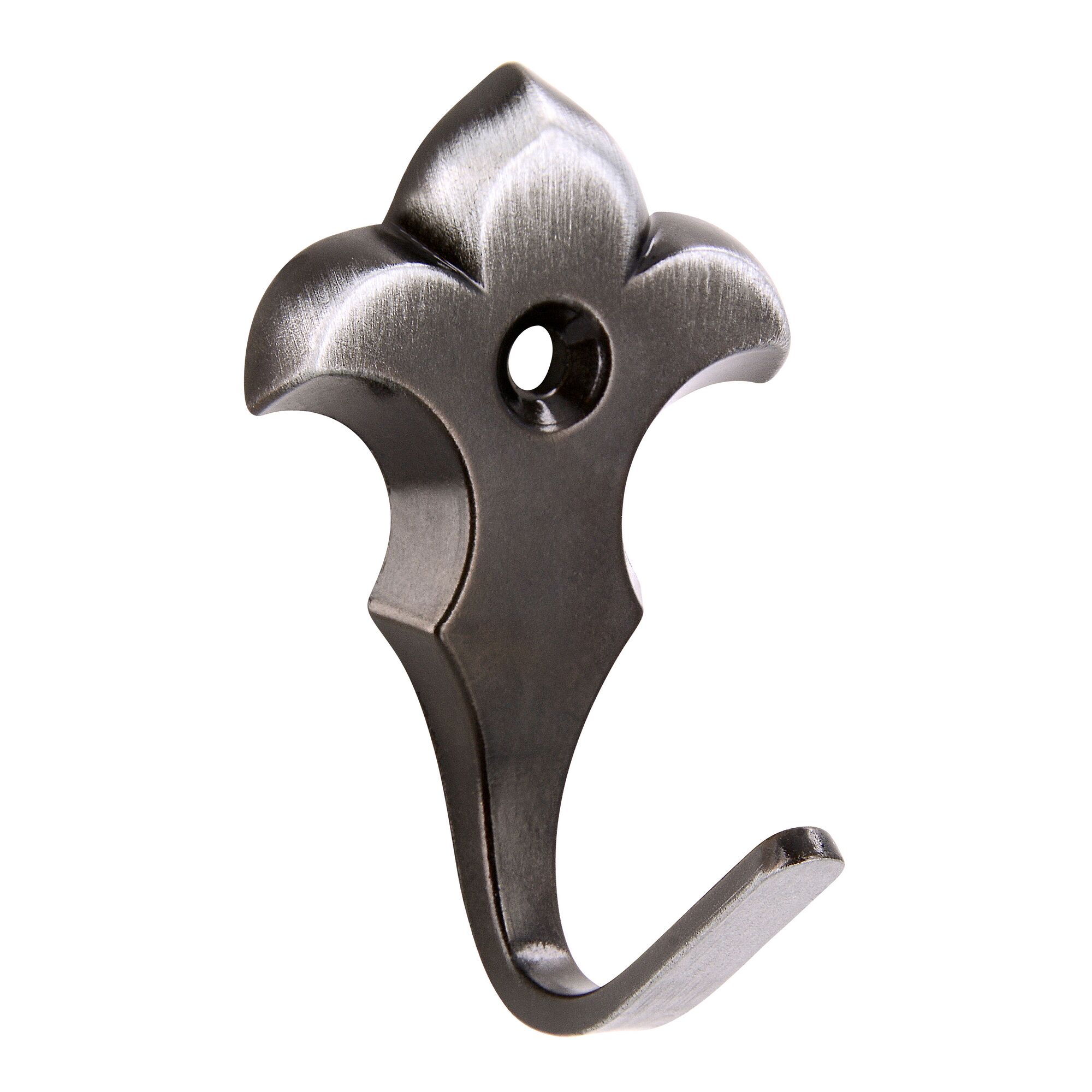 Schwarzer Wandhaken aus Metall