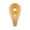 Goldfarbener Wandhaken
