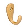 Goldfarbener Wandhaken