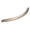 Metallgriff, vernickelt, gebogen