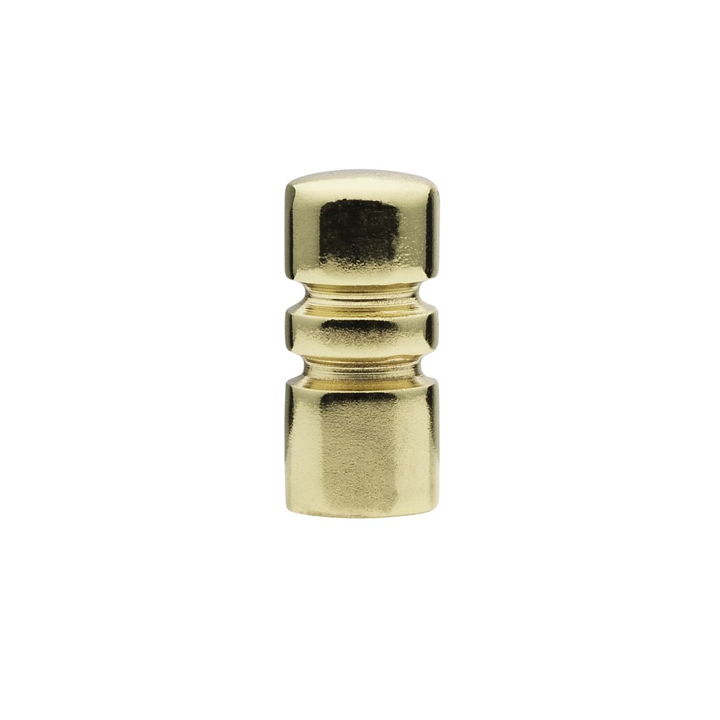 Goldener Knopf glänzend