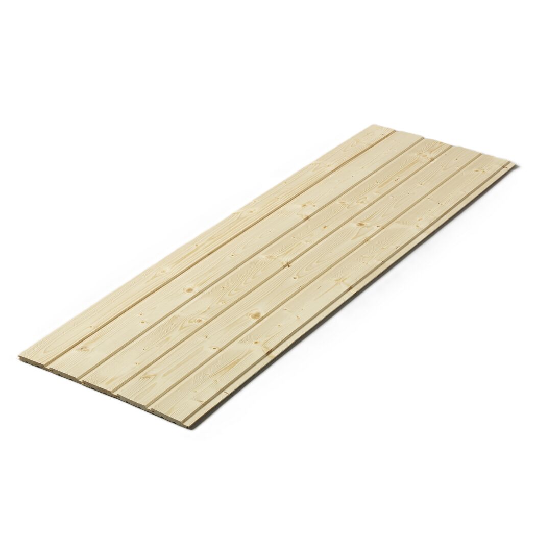 Profilholz 'Standard' Fichte/Tanne 2700 x 96 x 12,5 mm, B-Sortierung