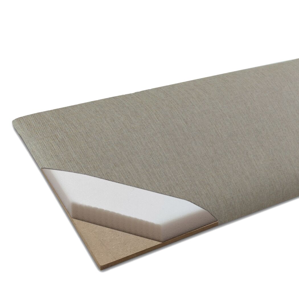 Wandkissen Inari beige, Schnittansicht
