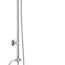 Duschsäule 'Easy Energy' verchromt eckig 97 cm