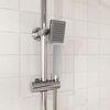 Duschsäule 'Easy Energy' verchromt eckig 97 cm