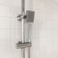 Duschsäule 'Easy Energy' verchromt eckig 97 cm