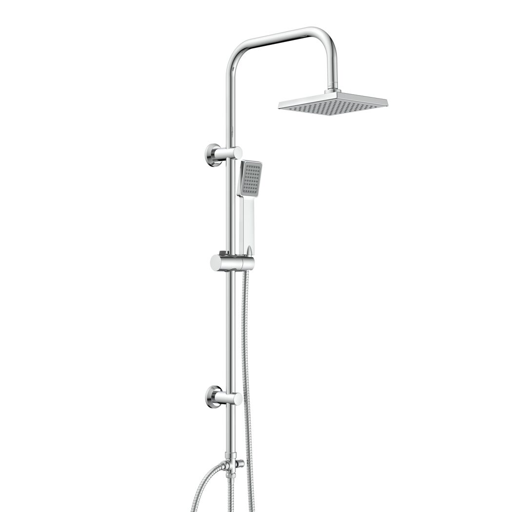 Duschsäule 'Easy Energy' verchromt eckig 97 cm