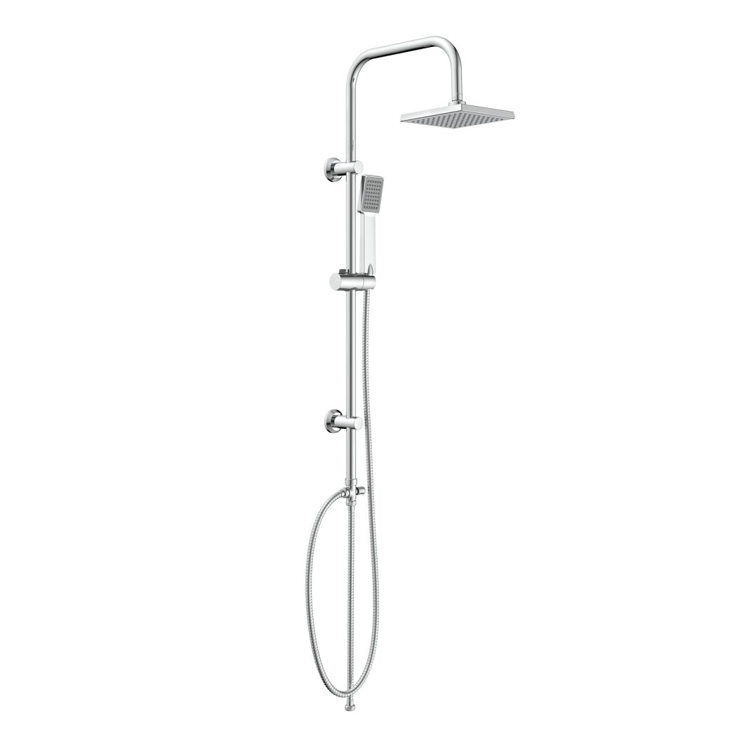Duschsäule 'Easy Energy' verchromt eckig 97 cm