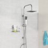 Duschsäule 'Easy Energy' verchromt eckig 97 cm