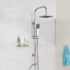 Duschsäule 'Easy Energy' verchromt eckig 97 cm