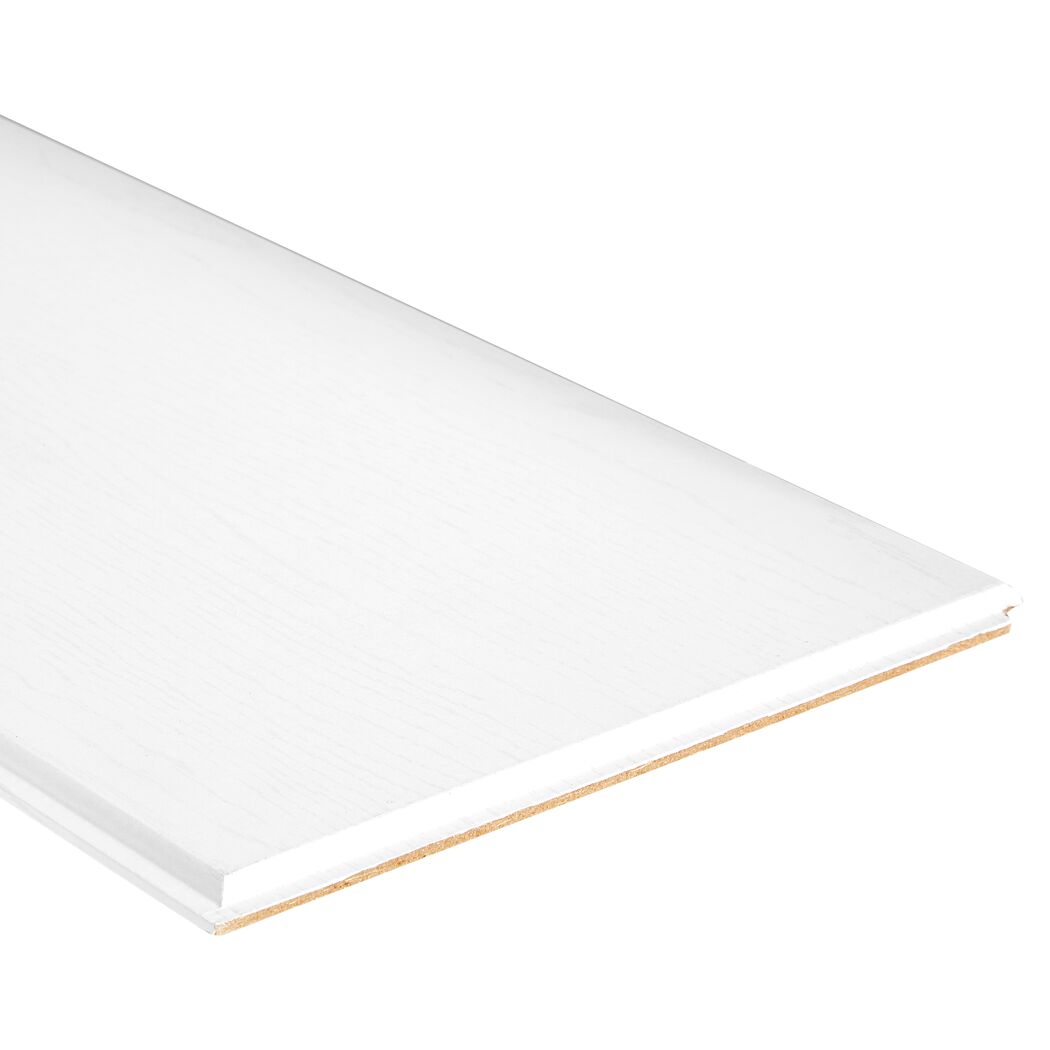 Weiße Wandpaneele Quadro Plus Edelweiss