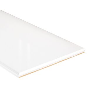 Paneel 'Quadro Plus' weiß glänzend 120 x 20 x 1,2 cm