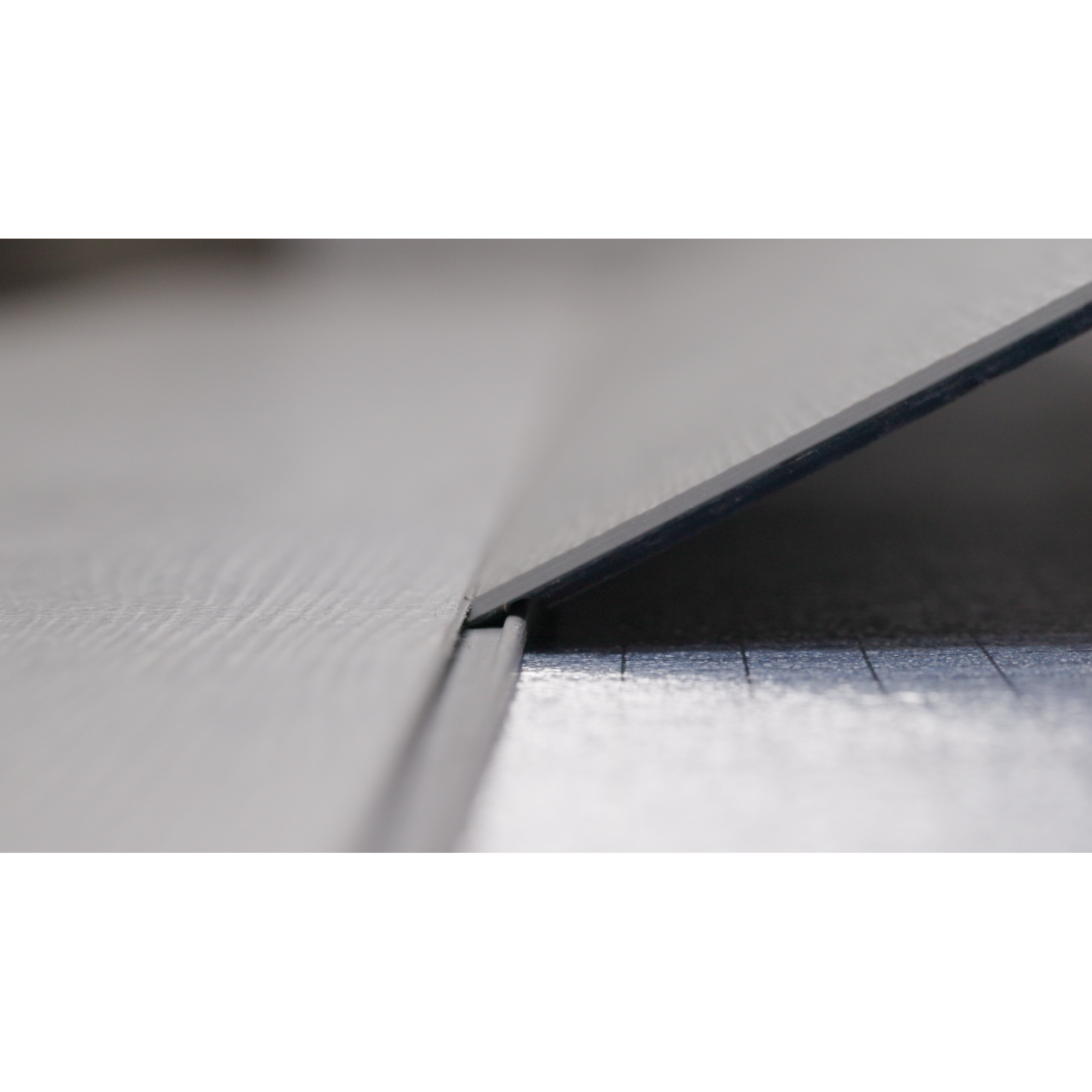 Vinylboden 'Greenvinyl' Eiche grau 4 mm