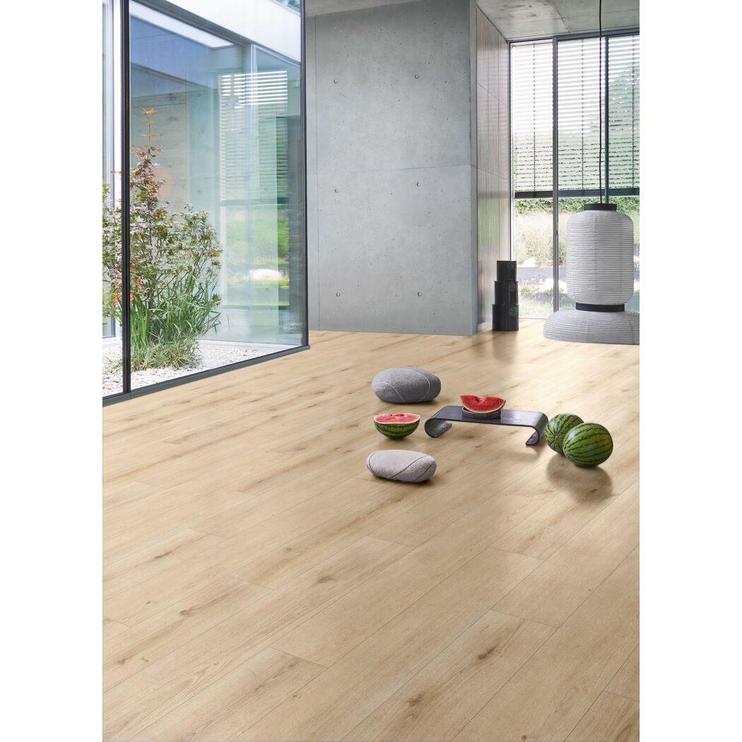 Designboden 'Modular ONE' Eiche Urban hell gekälkt braun 8 mm