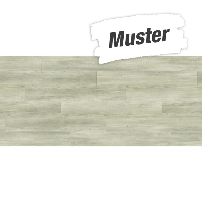 Handmuster zum Designboden 'Modular ONE' Pinie Rustikal grau 8 mm