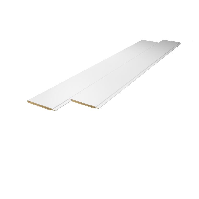 Zwei weiße Vario Paneele ultraw.10x150x4200