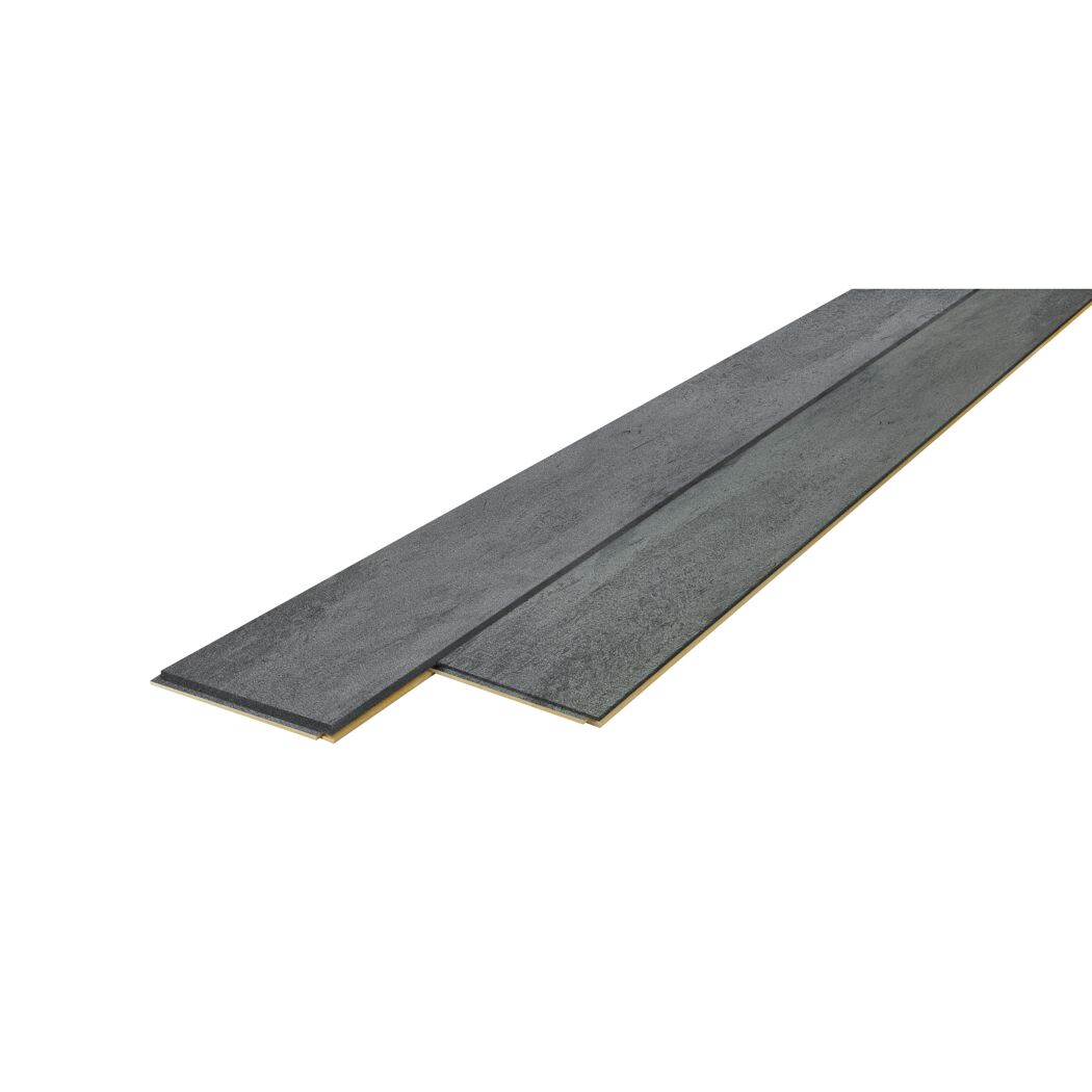 Zwei graue 3D-Paneele