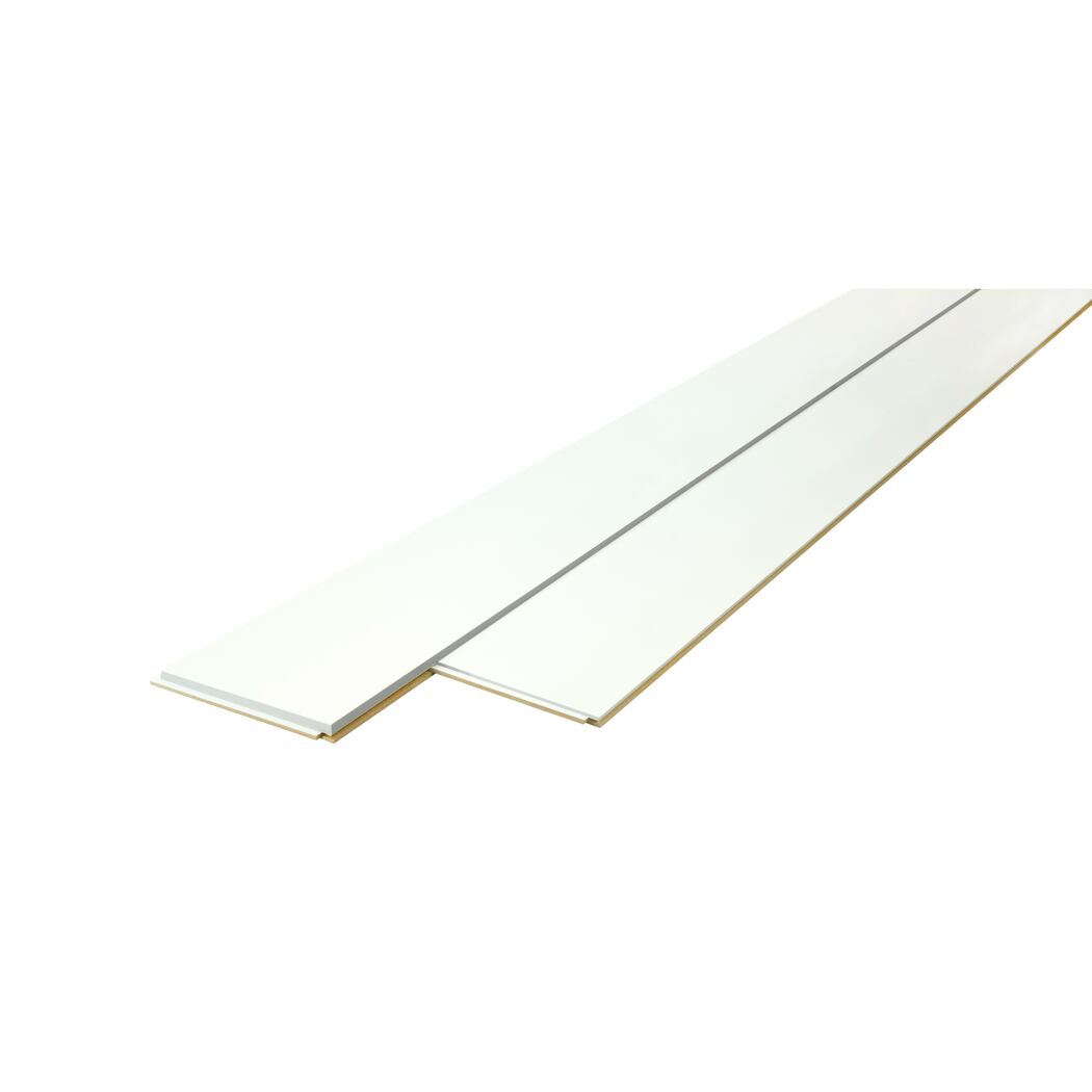 Weiße 3D Wandpaneele