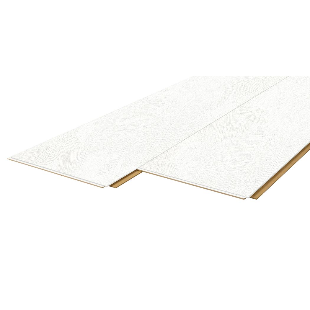 Zwei weiße Coverboards Padena