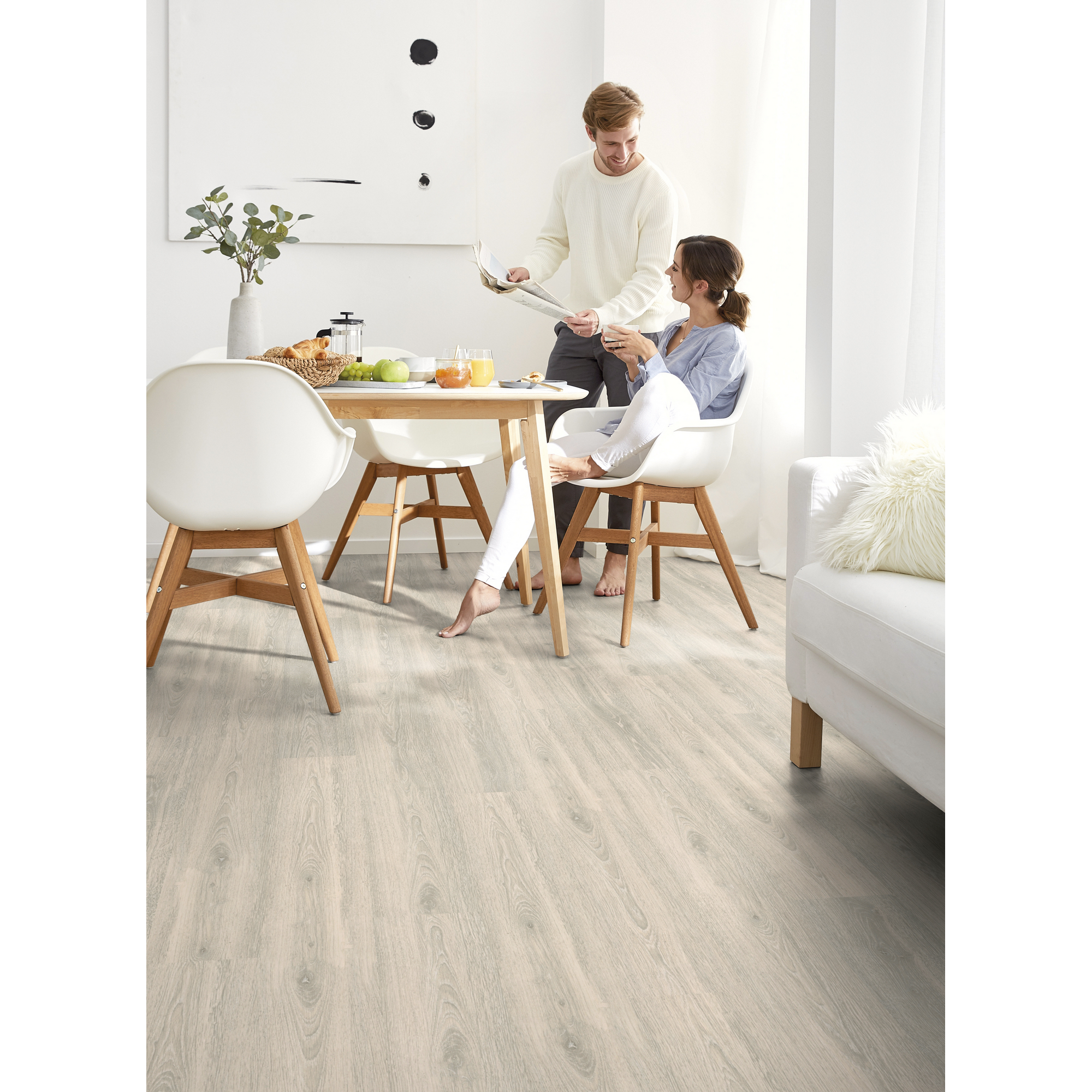 DECOLIFE Vinylboden 'Comfort' Polar Oak ...