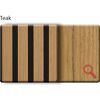 Akustik-Paneel Teak 2400 x 600 x 21 mm