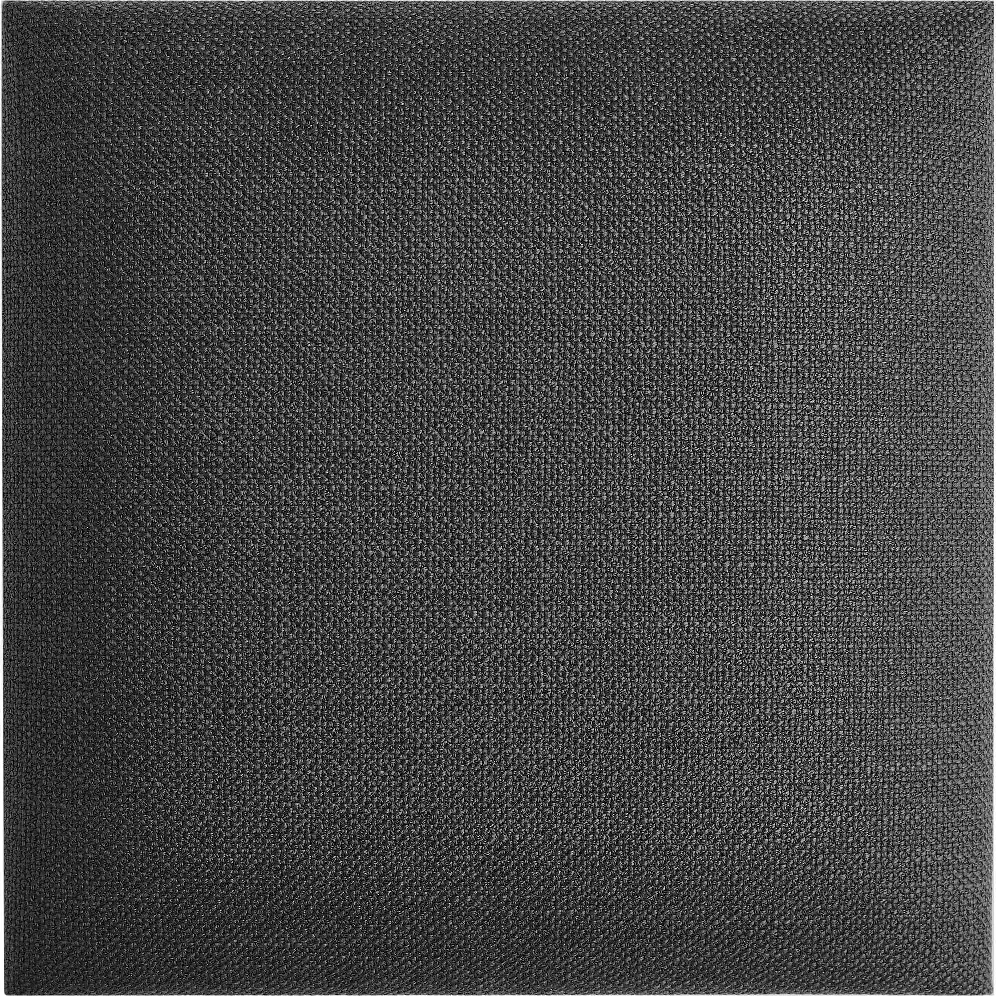 Anthrazitfarbenes Wandkissen Bergamo