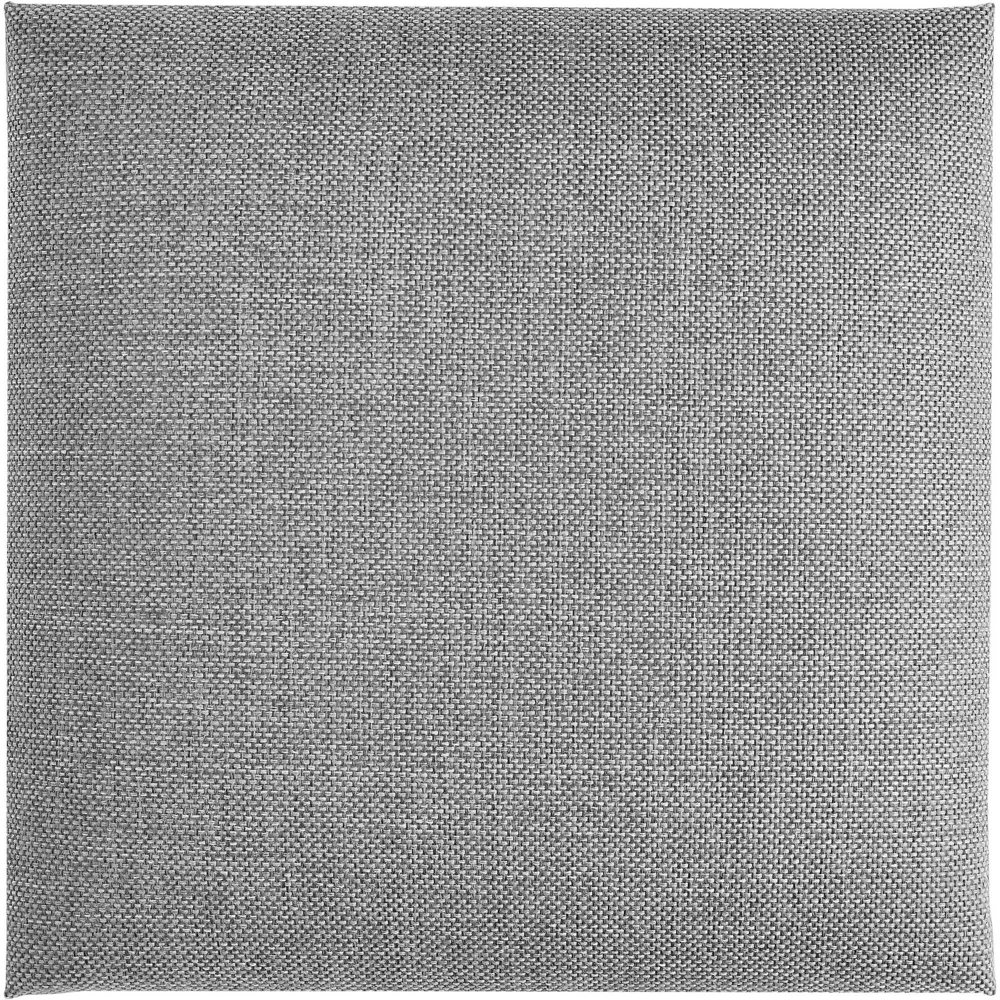 Hellgraues Wandkissen Inari 30 x 30 cm