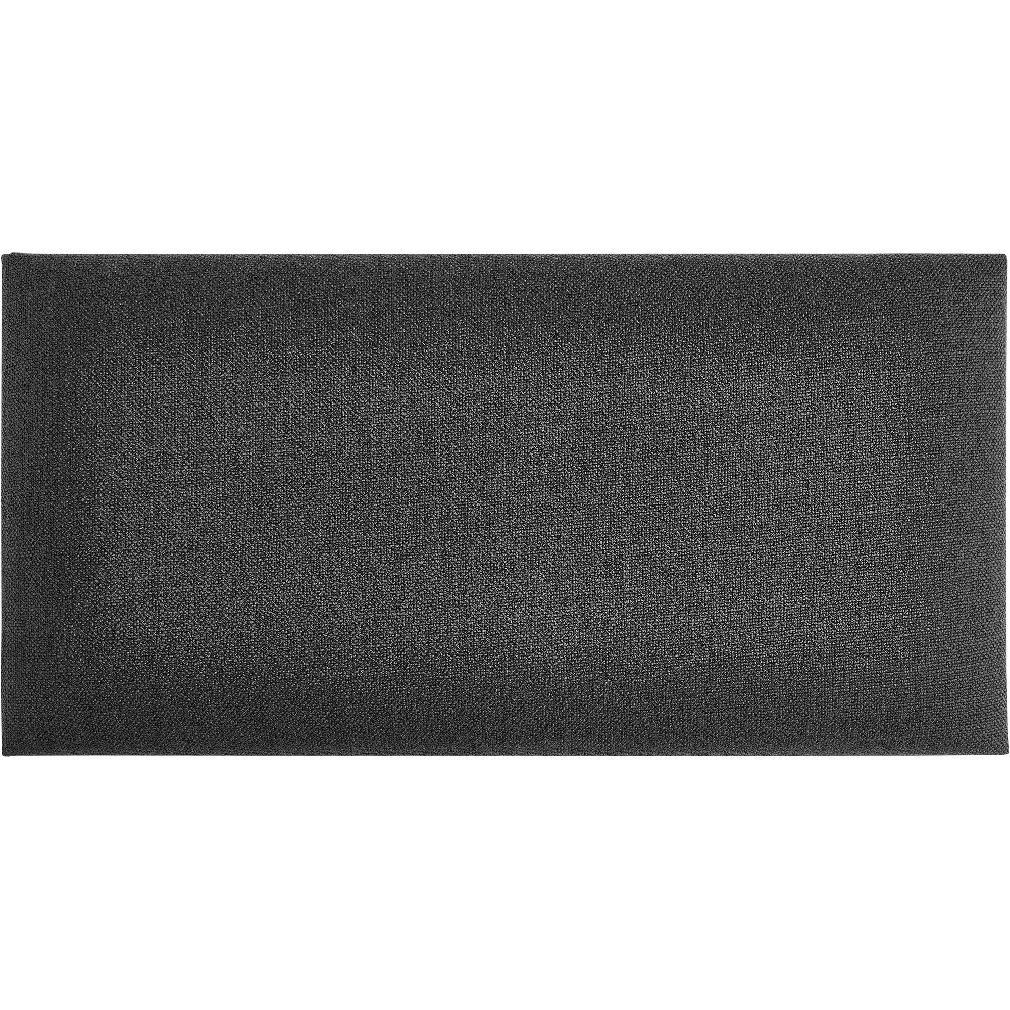 Wandkissen Bergamo 30 x 60 cm anthrazit