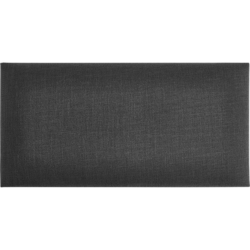 Wandkissen Bergamo 30 x 60 cm anthrazit