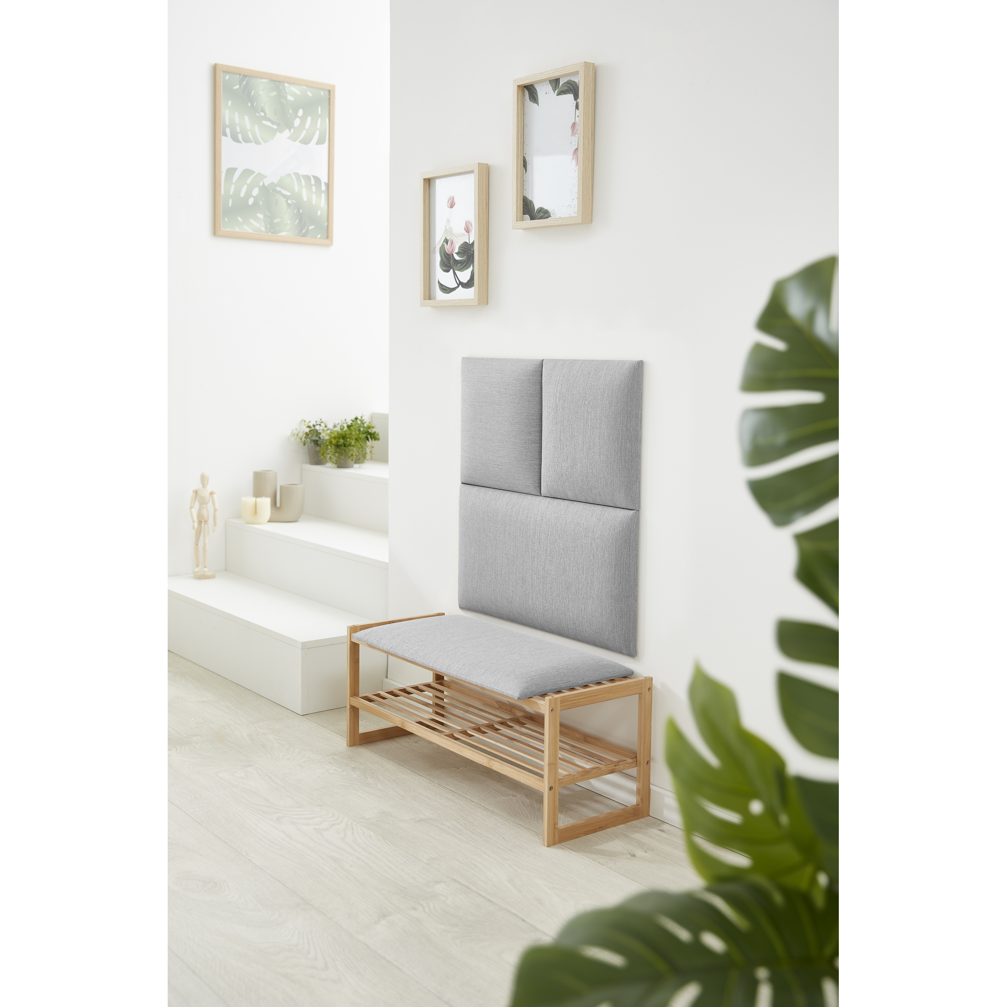 Wandkissen 'Inari' grau 30 x 60 cm + product picture