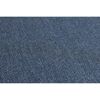 Blauer Stoffbezug des Wandkissens Inari, Nahaufnahme