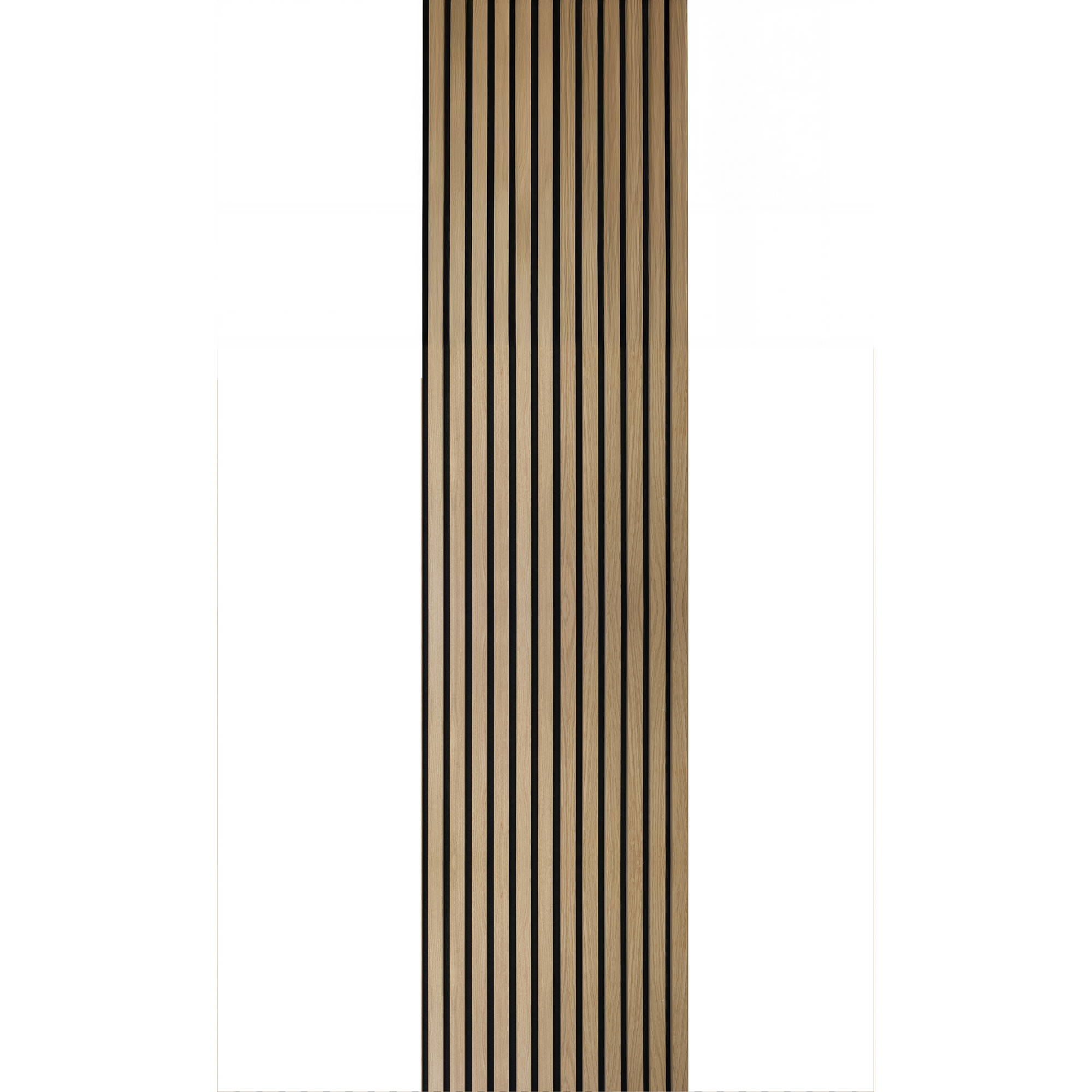 Akustik-Paneel Eiche natur furniert 2400 x 561 x 19 mm
